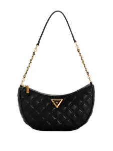 GUESS Female Giully Quilted Top-Zip Shoulder Bag