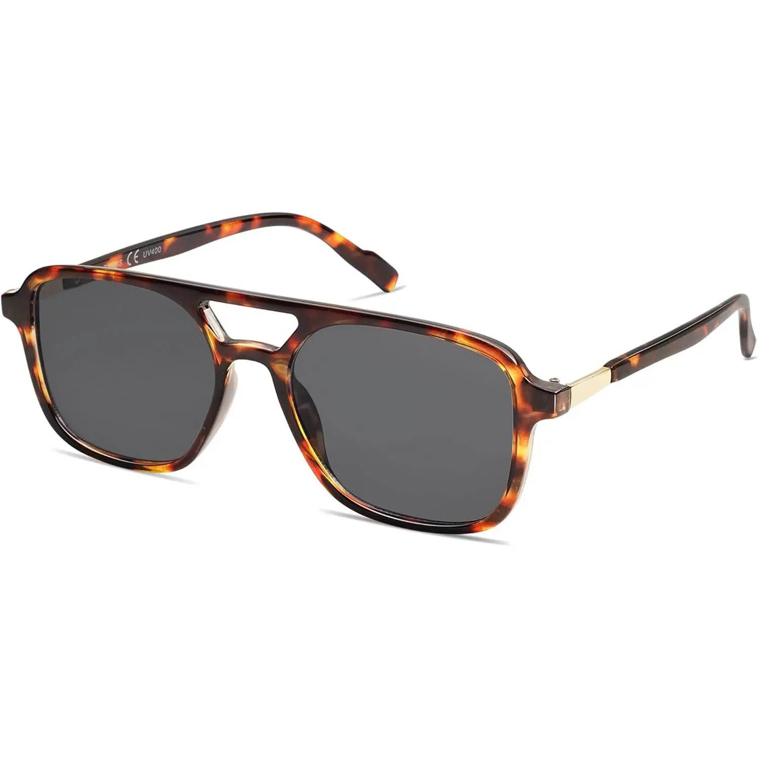Tortoise Frame/Grey Lens