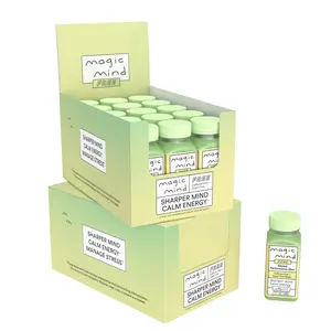 Magic Mind FREE Energy and Focus Drink Shots (30 PACK FREE) - Stress Relieving, No Jitters, Ashwagandha, Vitamin B12, Vitamin C, Matcha Green Tea, Functional Mushrooms Caffeine Free - 2 FL Oz