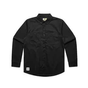 Lifted Motion Heavyweight Work Shirt – Premium Cotton Utility Button-Up