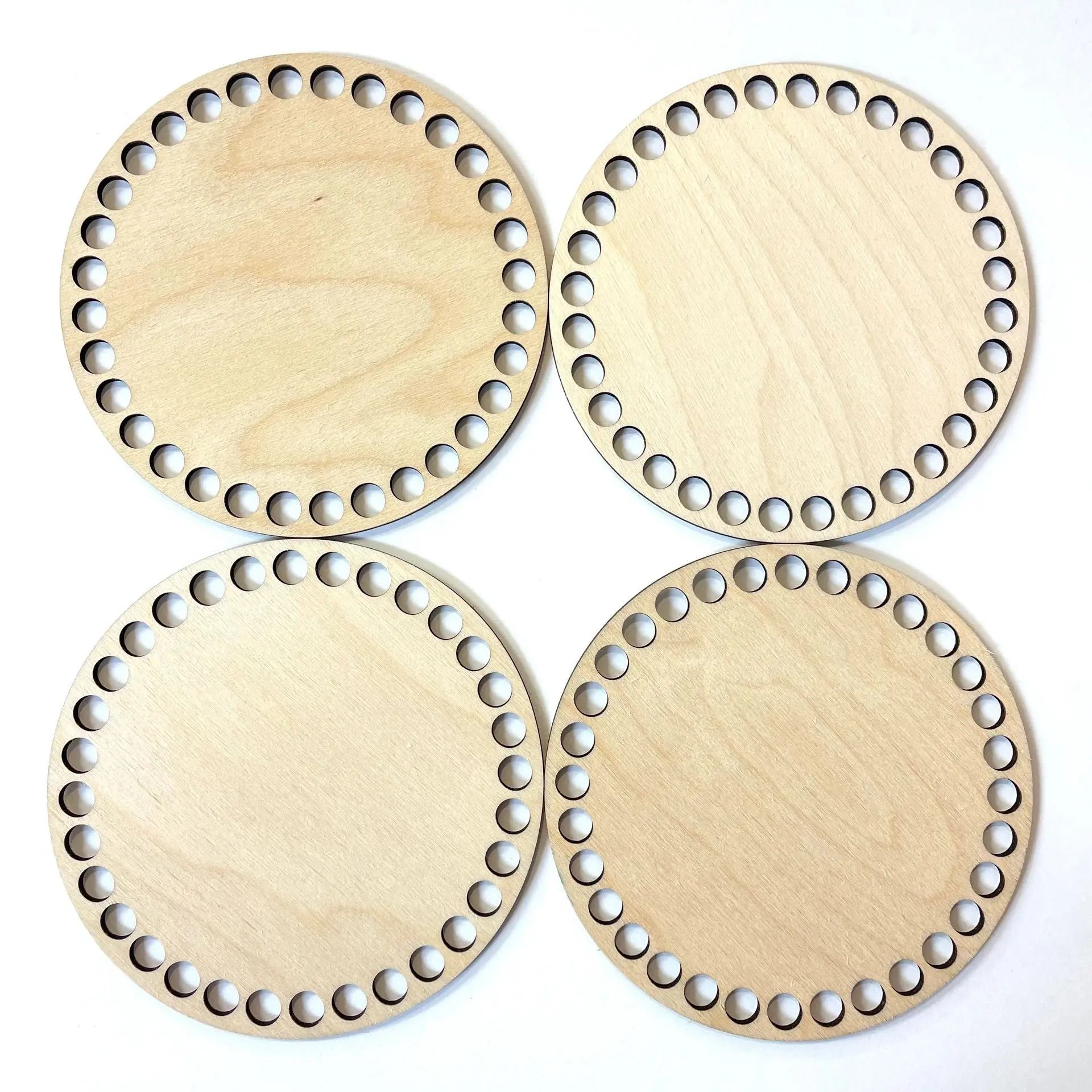 Wooden Base-6 inch (10mm holes) Wooden Base-6 inch (10mm holes)