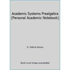 USED-Academic Systems Prealgebra (Personal Academic Notebook) by D. Patrick Kinney (Paperback)
