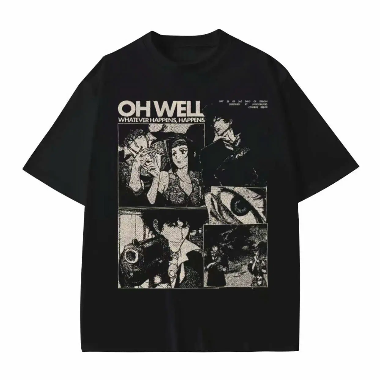 Cowboy Bebop Shirt Vintage Anime Merch, Unisex Cowboy Bebop Shirt