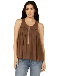 Cleo + Wolf Women's Women'S Betty Striped Print Tank Top - Clsu24w86-Chbn