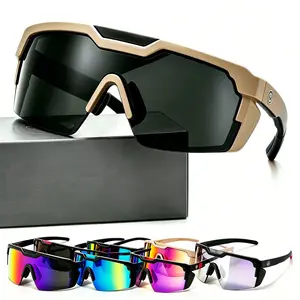 Polarized Safety glasses,Sunglasses for Men & Women Oversized Vintage UV400 Y2K Aviator Eyewear Ideal for Fishing, Golf, Cycling, Driving, and Sports