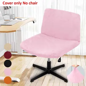 Silver Fox Fur Chair Cover, Pure Color Wide Seat Cushion, Autumn Winter Use, Durable Easy Installation, Indoor Outdoor Decor