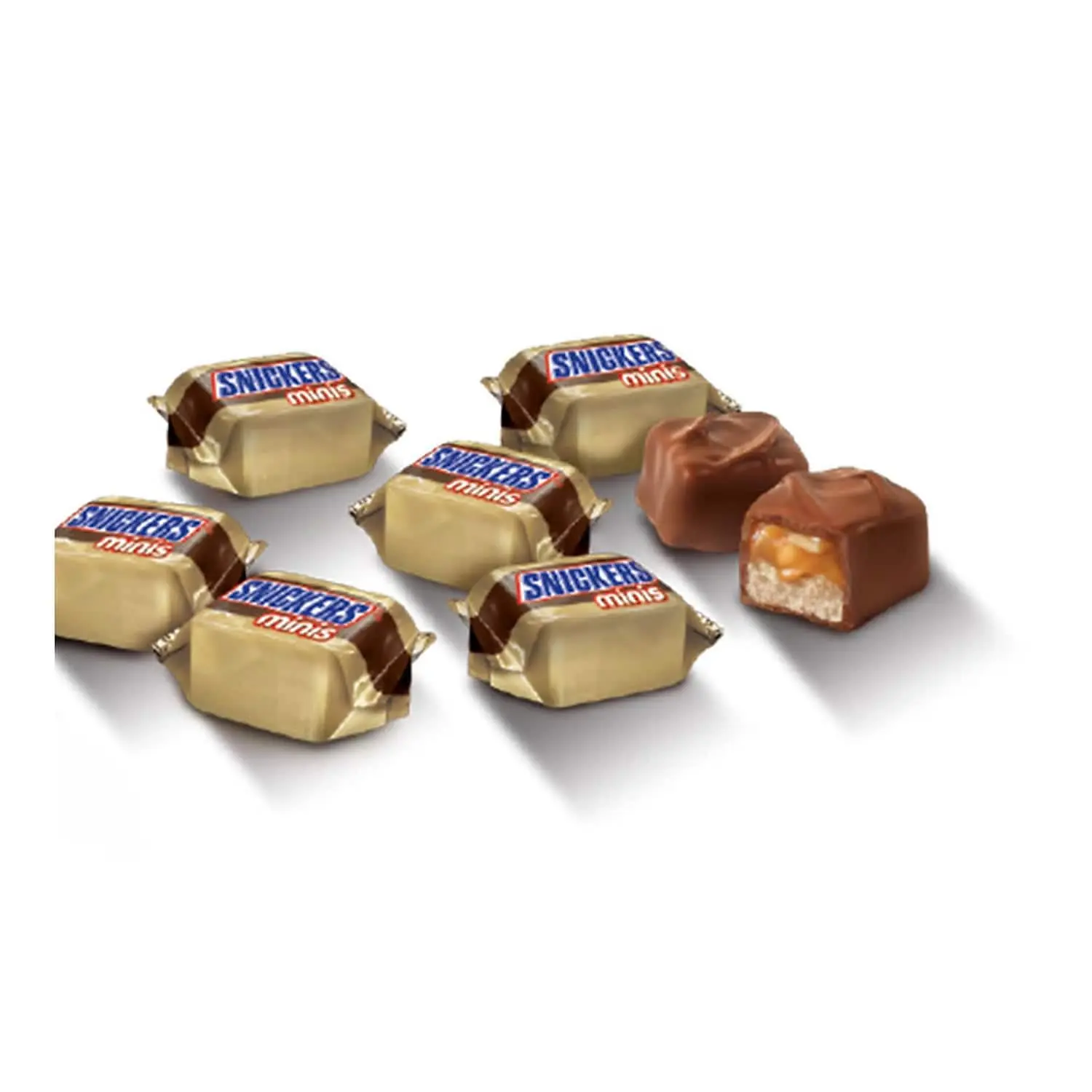 SNICKERS Minis Size Chocolate Candy Bars 4.4-Ounce Bag (Pack of 12)
