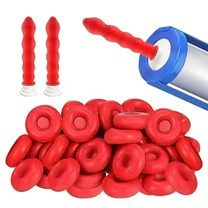 Rubber Caulking Nozzle, Caulking Nozzle Cap, Caulking Seal Saver, Caulking Saver Cap, Caulking Accessories for Sealing & Storage