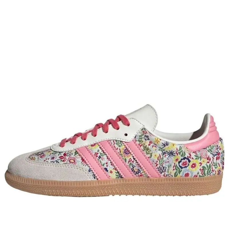 adidas gazelle silver green womens GAZELLE C (FLORAL BLUE/PURPLE)