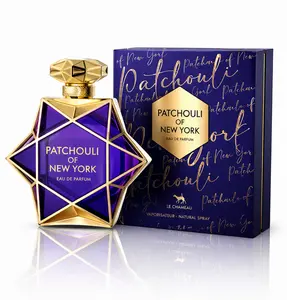 Unisex EDP Fragrance - New York Patchouli Scent with Bergamot Top Notes, Jasmine Heart Notes and Incense Base Accents