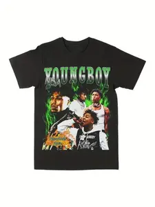 Youth & Adult 90s Style NBa Youngboy MASA Tour 2025 T-shirt, Unisex Rap Hip Hop Shirt, Rapper Tee, Music Merch for Fan, Unisex Y2k Streetwear Tee