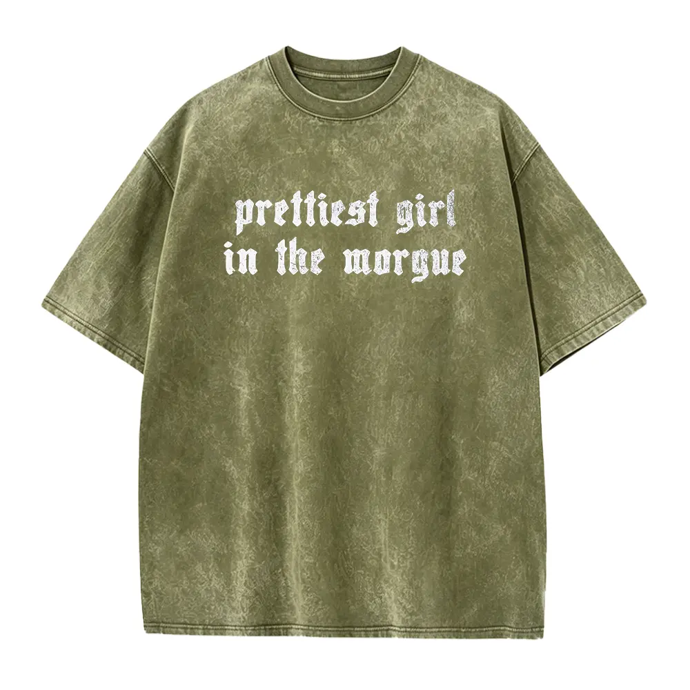 Prettiest Girl In The Morgue Goth T Shirt, Victorian Goth Clothes, Alt Clothes, Gothic Skull Clothes, Creepy Cute Gift For Her, Spooky Tee