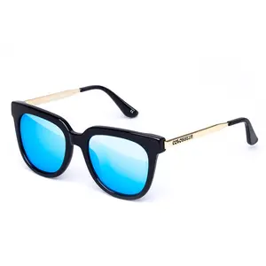 COLOSSEIN Unisex Classic Sunglasses,Acetate Round Frame With HD Nylon Lens,UV 400