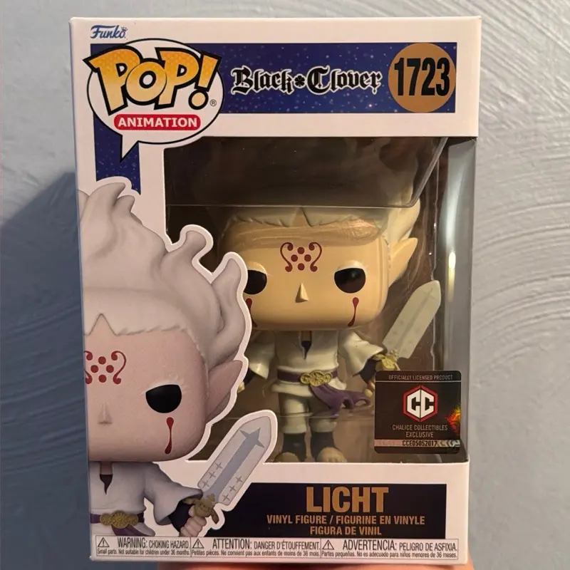 Funko Pop! Vinyl: Black Clover: Licht - Chalice Collectibles Exclusive #1723