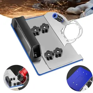 Angle Grinder Stand for Tile 45° Chamfer Cutting, 45 Degree Tile Chamfering Tool for Cutting Ceramic Stone, Adjustable Angle Grinder Bracket for 100-Type Angle Grinder