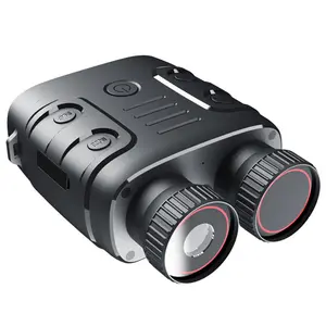 HD 1080P Adult Infrared Digital Night Vision Binoculars 2.4-inch Screen Digital Night Binoculars 5 X Digital Zoom 300M Full Dark Viewing Distance for Saving Camping Photos and Videos