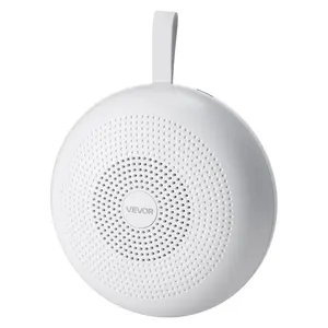 VEVOR Sound Machine, 30 Soothing Sleep Sounds, 3-in-1 Portable and Hangable White Noise Sound Machine with Auto-Off Timer, Soft Ring Light and Memory Function, for Baby, Adults, Home, Office & Travel Home Security System