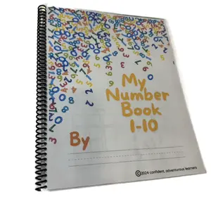 My Number Book - Identifying Numbers - Tracing Numbers