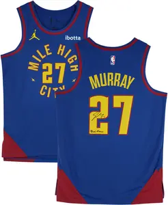 Jamal Murray Denver Nuggets Autographed Blue Jordan Brand 2022-2023 Statement Edition Jersey with "Blue Arrow" Inscription - Fanatics Authentic Certified