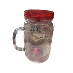 20oz mason jar with custom lid choose on live