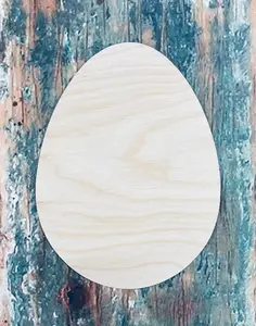 Easter Egg Shape Ornament, Sign, Craft, Cutout