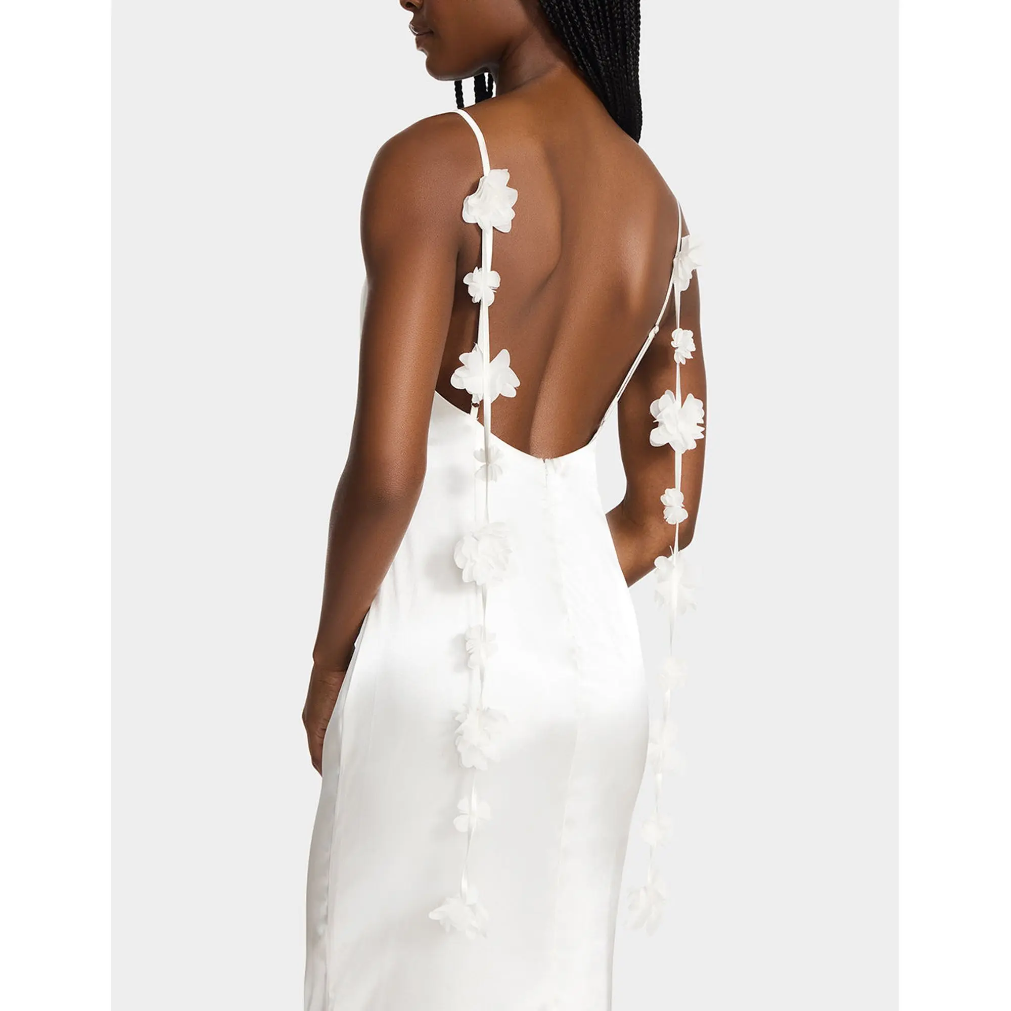 Betsey Johnson THREAD OF ROSES DRESS WHITE - TikTok Shop