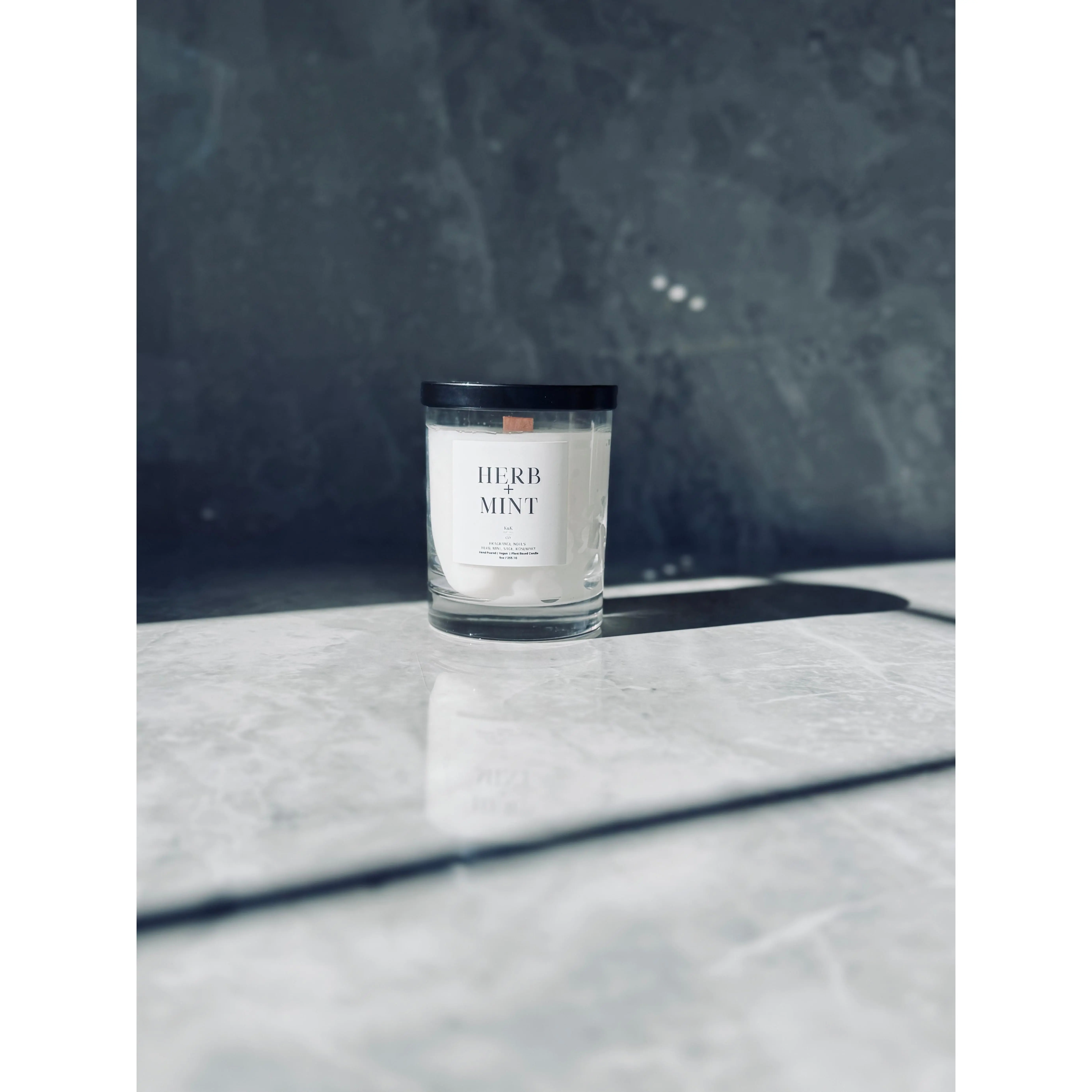 Candle - Herb Mint Plant-Based Candle