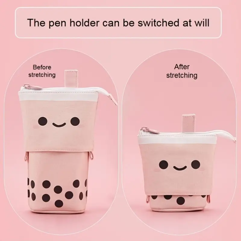 Style Popular Makaron Color Matching Can Be Transformed Into A Large Capacity Upgraded Pencil Bag Stationery Box