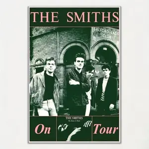 The Smiths The Queen Is Dead Inspired Poster, Vintage Retro Indie Rock Wall Art, Collector Gift