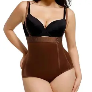 Shapellx High waist Thong bodysuits Underwear Womenswear Nylon Shapewear Comfort Sexy