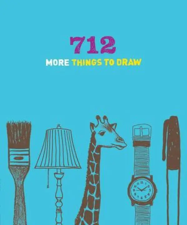 Used Soft Cover Sketchbook - 712 More Things to Draw by Chronicle Books, English Language, with Art Ideas, Drawing Prompts, Artwork Inspiration (Humanities & Social Sciences, History & Culture)