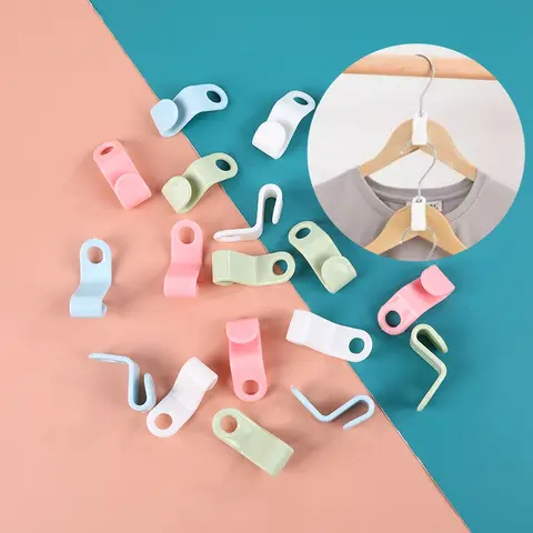 20 Counts Hanger Connector Hooks for Clothes Storage，Space Saving Organizer，Space Saver Hangers，Hangers Accessory Heavy Duty Space Saving for Closet