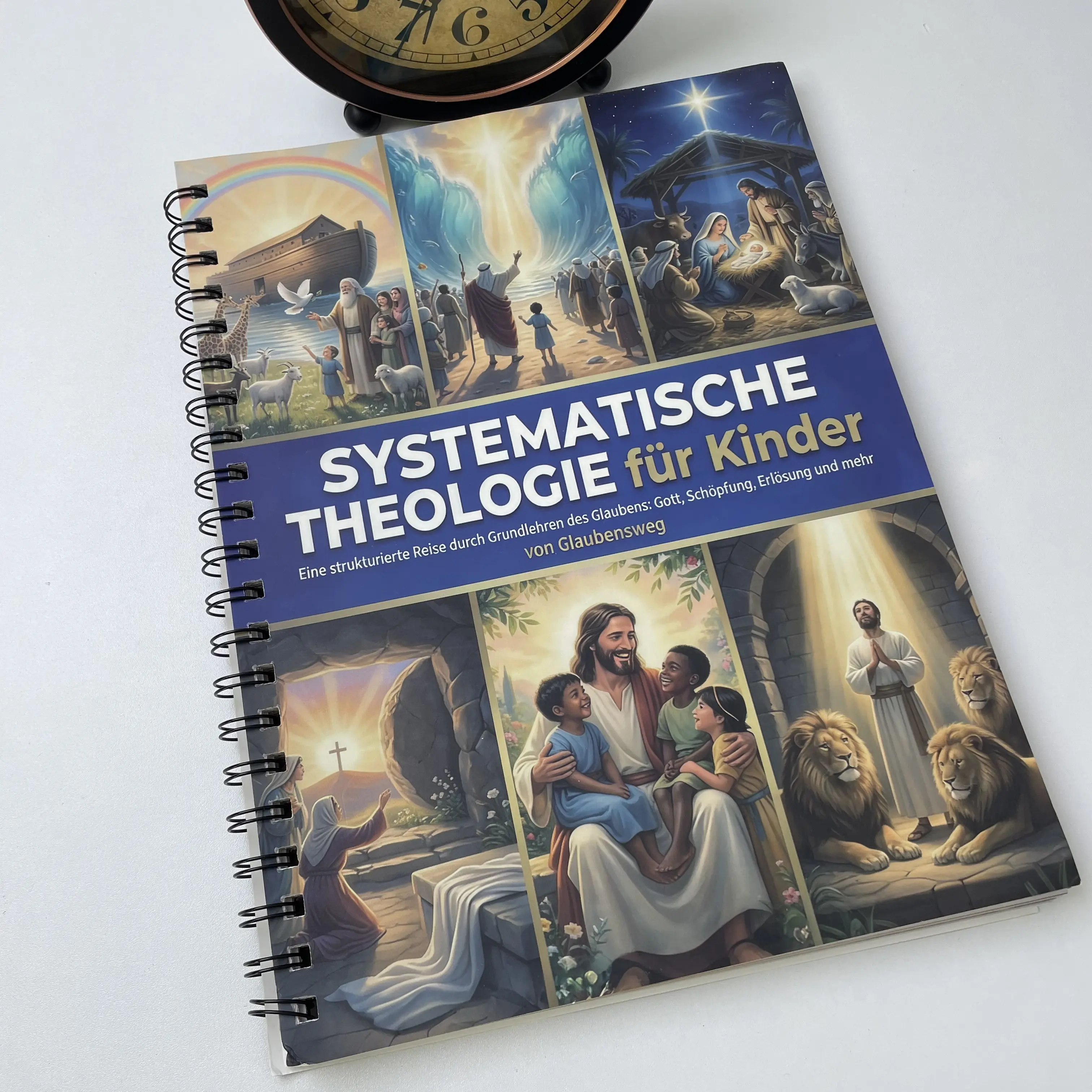 Systematic Theology Workbook for Kids German version: 52 Weekly Lessons, Engaging Activities, and Questions to Help Kids Learn Biblical Truths (Ages 8 to 12)