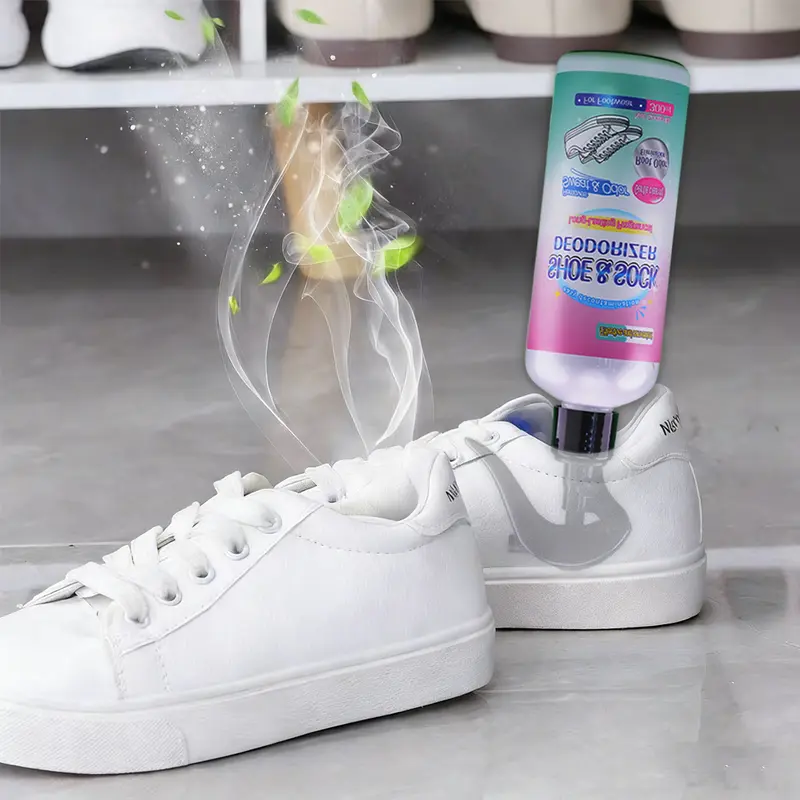Foot and Shoe Deodorizer Spray, Deodorant and Smell Remover, 24-Hour Freshness Foot Odor Eliminator for Feet Extra Strength Fresher for Smelly Shoes & Stinky Feet Spray,10.15 fl oz