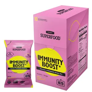 Planet Superfood - Protein Powder Organic Immunity - Case Of 6-10.6 Ounces