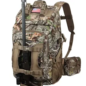 Hunting Backpack, Outdoor Hunting Pack with Rifle Holder, Hunting Backpacks F... MoiShow