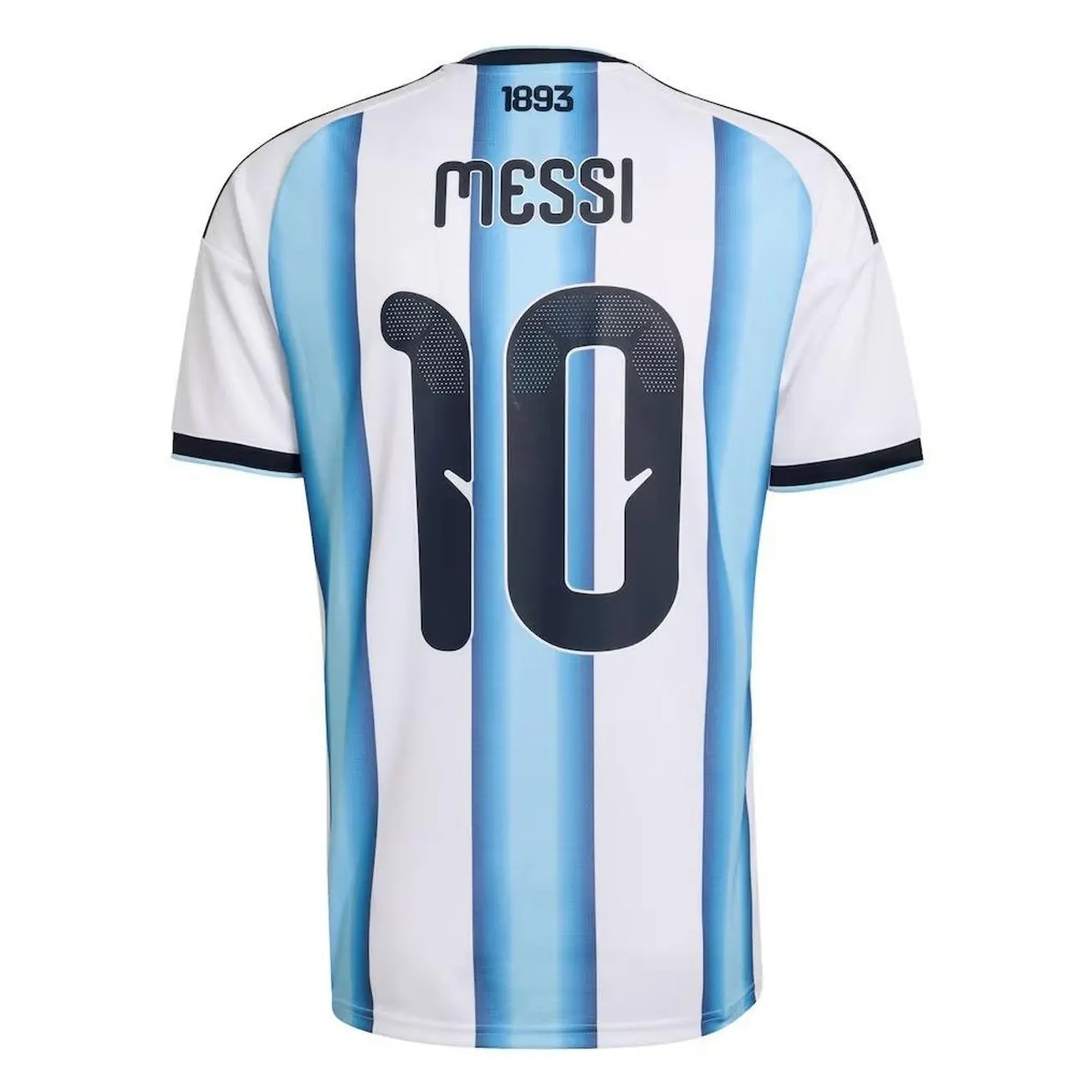Unisex Soccer GOAT Messi Home Shirt 2026/27 Replica Jersey - White