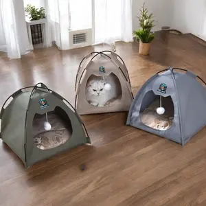 Globharb Portable Cat Tent, Cat Tent Bed, Cat Cubby, Tiny Tent, Cat Tent Bed, Cat Tent House, Tent For Cats, Doll Tent, Tent Cat Bed, Pet Tent Bed, Miniature Tent, Mini Tent For Pets, Cat House Tent, Kitty Dome, Indoor Cat Tent, Mini Tents, Display Tent