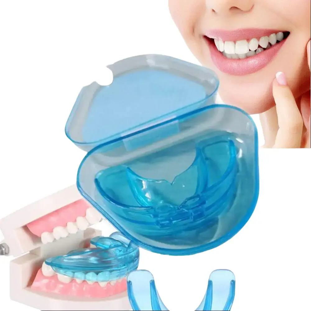 Silicone Dental Mouth Guard Bruxism Guard Night Teeth Tooth Grinding Sleep Aid