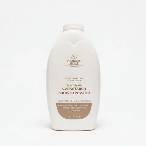 Natural Sense Plant-Based Cornstarch Shower Powder