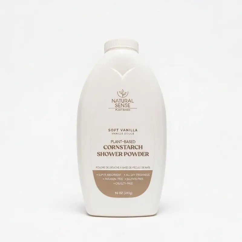 Natural Sense Plant-Based Cornstarch Shower Powder