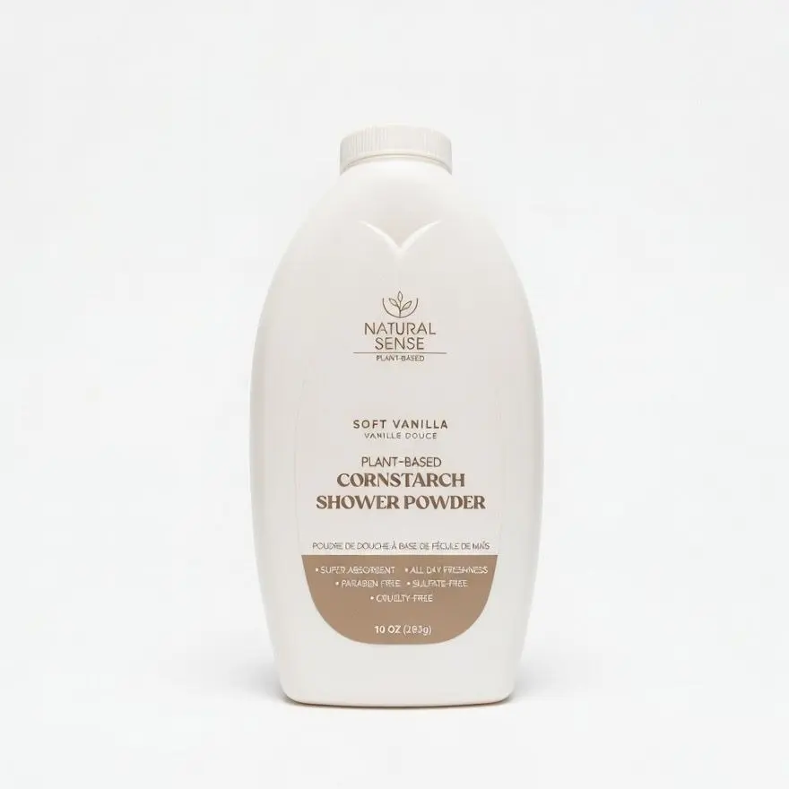 Natural Sense Plant-Based Cornstarch Shower Powder