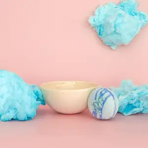 Cotton Candy Macaron Cup