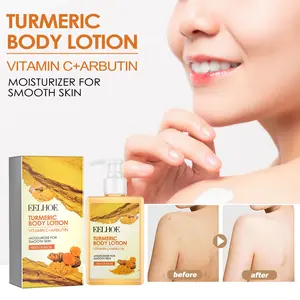 EELHOE Turmeric Body Lotion Moisturizing, Moisturizing and Brightening Skin Refreshing and Brightening Winter Skincare Body Lotion；Turmeric Body Lotion；Turmeric Lotion；Skin Brightening Body Lotion