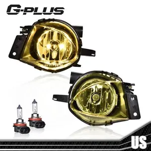 Fit For 06-08 BMW E90 325i 328i 330i 335i Yellow Lens Bumper Fog Lights w/ Bulbs