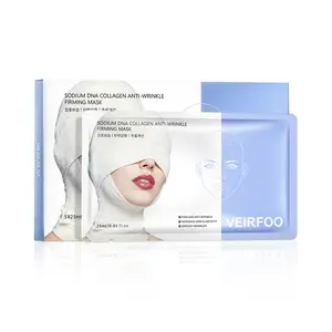 VEIRFOO Sodium DNA White Tomato Hydrating & Radiant Bouncy Essence Mask for Natural Glow and Hydration