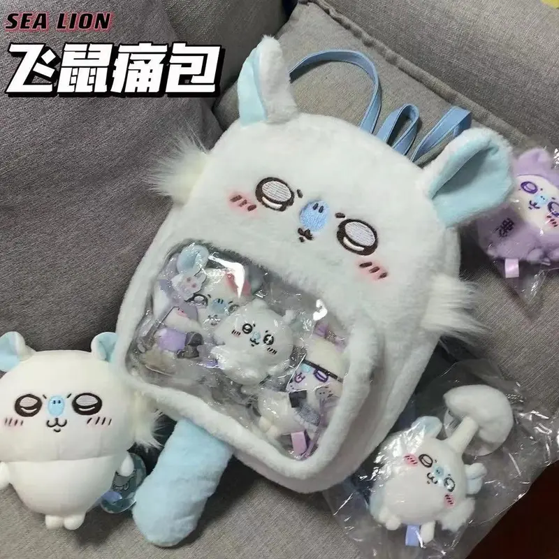 Plush Cat Face Backpack Casual Daypack Polyester Mini Bag Y2K Cute Amazon.com: Chongker Cat Shaped Purse with Adjustable Strap  main image 4