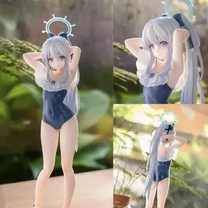 22cm Blue Archive Anime Girl Swimwear Model Toy Gift Gaming Periphery Snow Palace Box Display Figure Collectible Action Figure