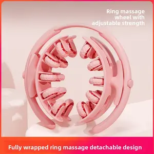 Leg Massager Slim Thighs and Calves Muscle Relaxation Slimming Leg Artifact Multifunctional Foam Roller Ring Leg Clamp Roller