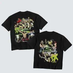 Summerslam 2006 W.WE Heavy Cotton Unisex Shirt D Generation X Tshirt Wrestling Fan Apparel Menswear Direct-to-garment Breathable Printing